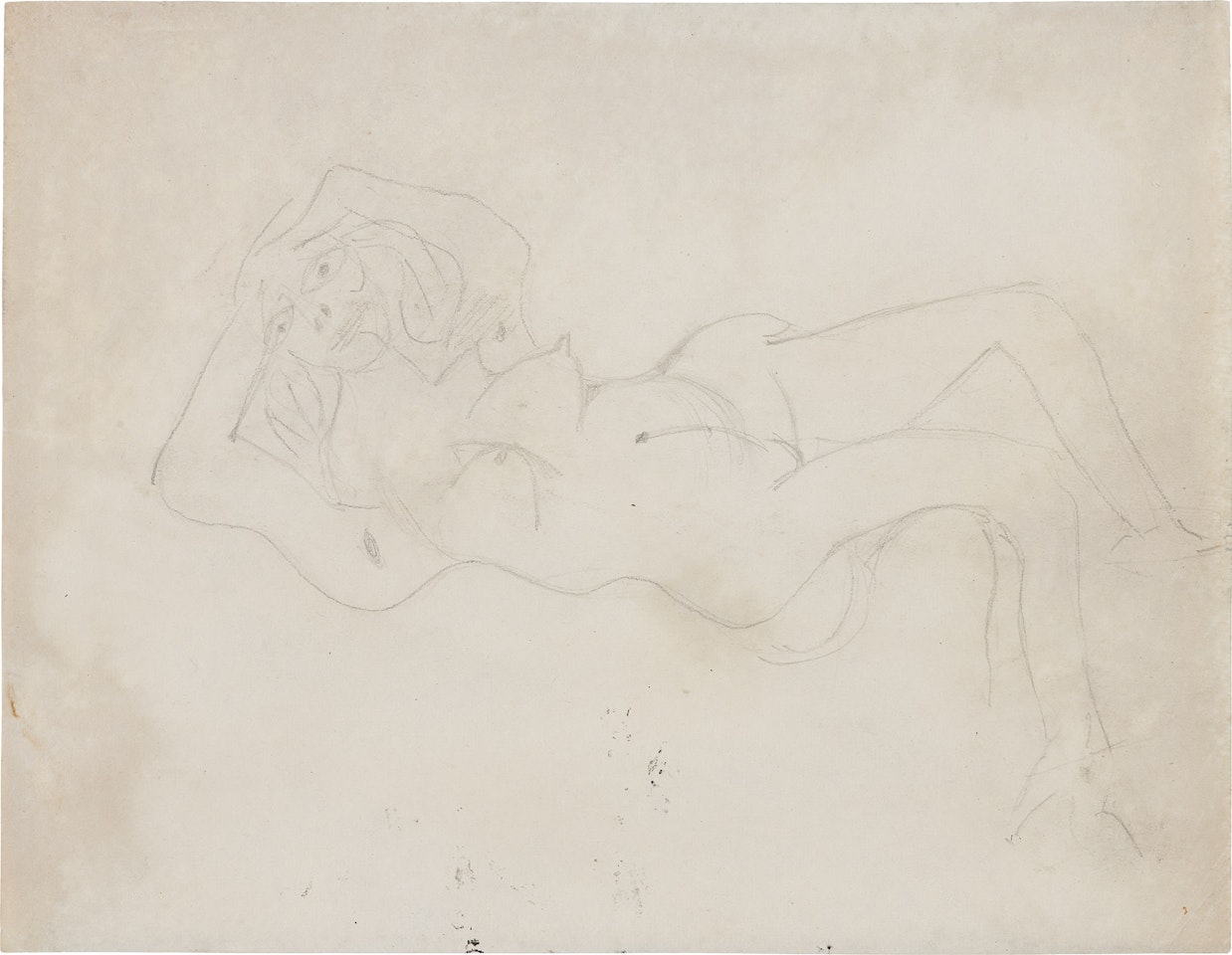 Reclining Woman by Willem de Kooning
