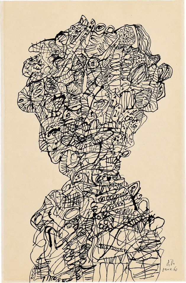 Personnage by Jean Dubuffet