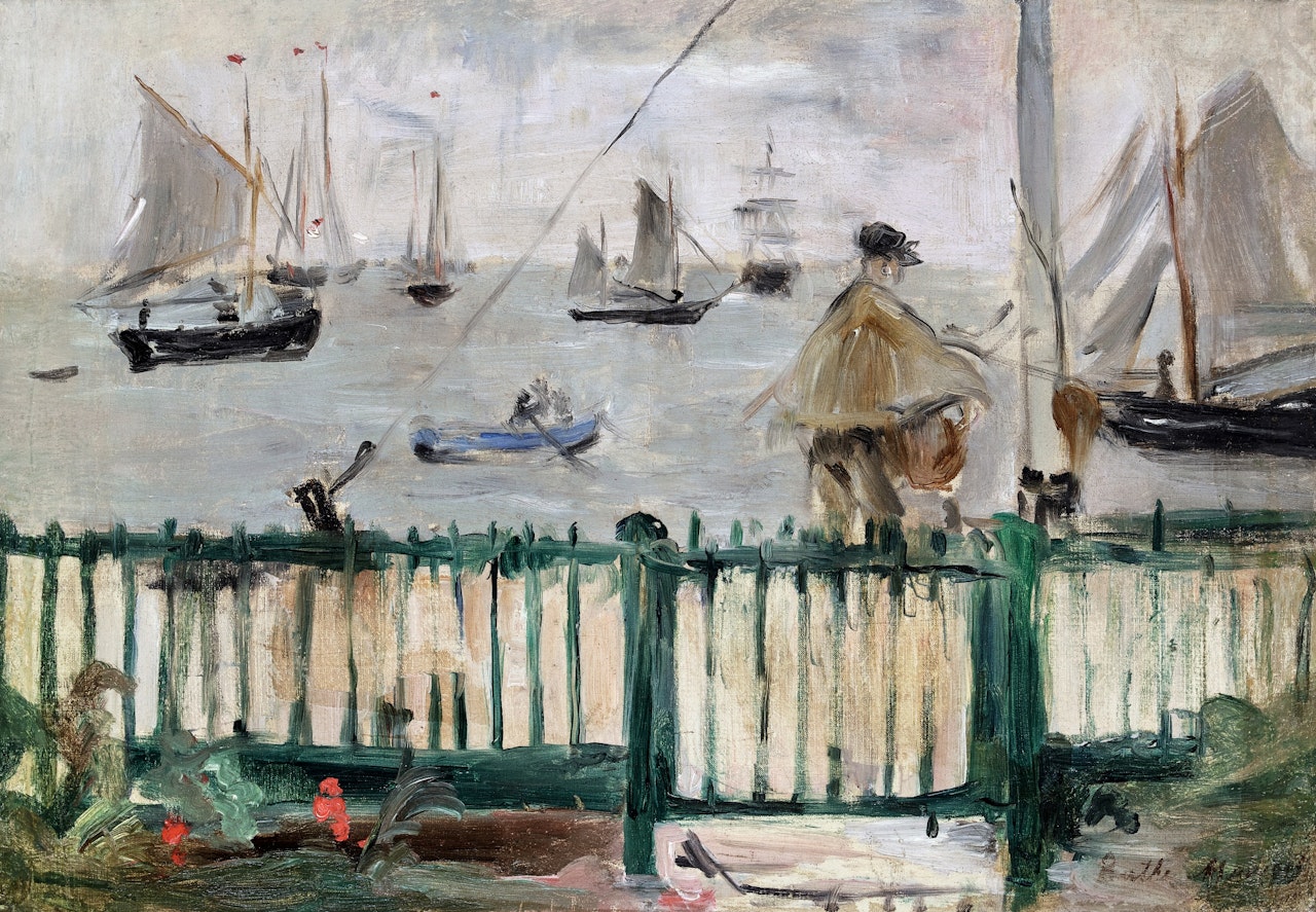Vue d"Angleterre ou Dans L"Île de Wight by Berthe Morisot
