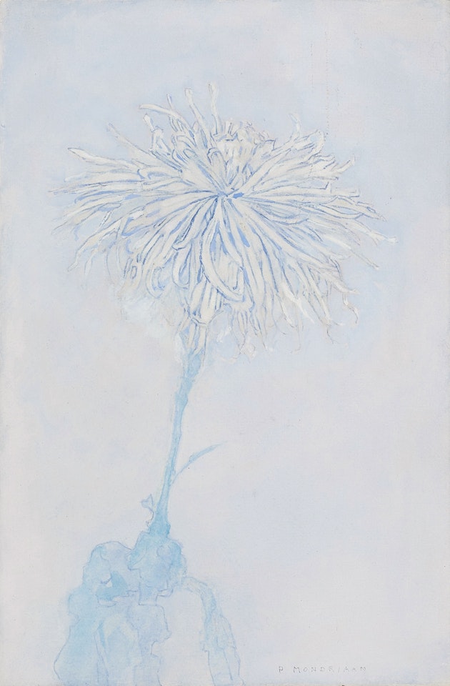 Chrysanthemum by Piet Mondrian