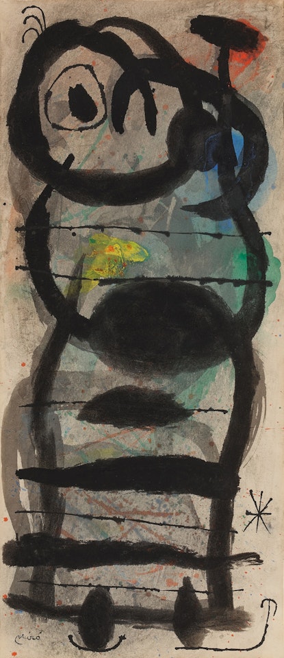 Femme, étoile by Joan Miró