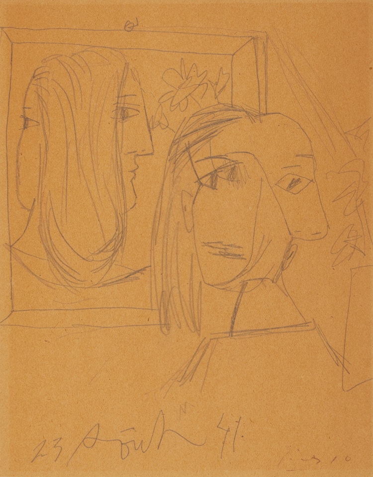 Tête de femme (Dora Maar) by Pablo Picasso