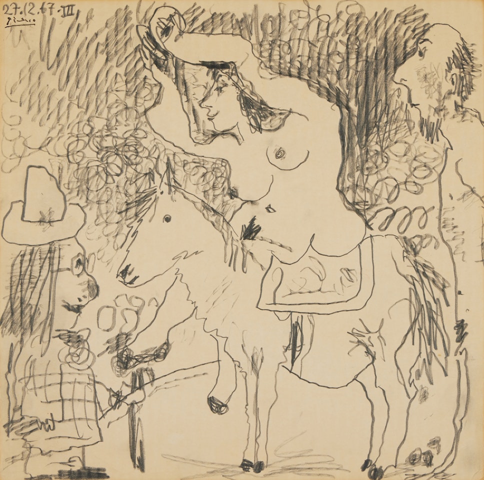 Scène de cirque by Pablo Picasso