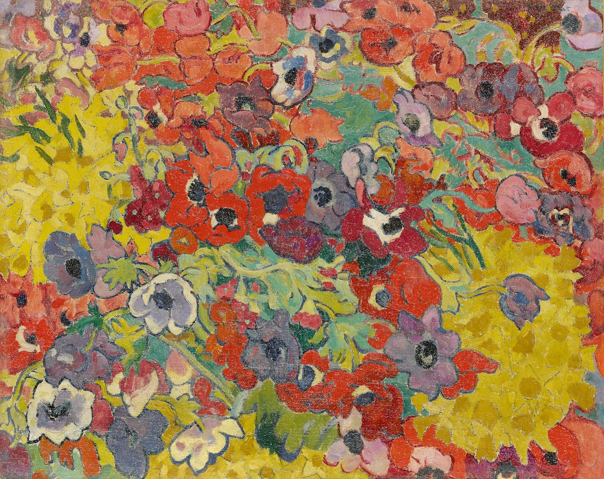 Parterre de fleurs by Louis Valtat