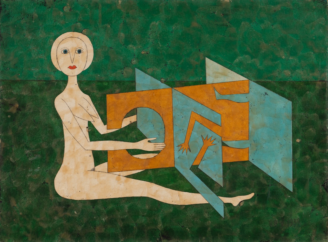 La Clef blanche by Victor Brauner