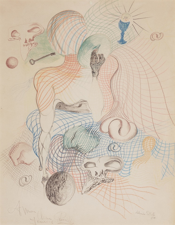 Composition surréaliste by Salvador Dali