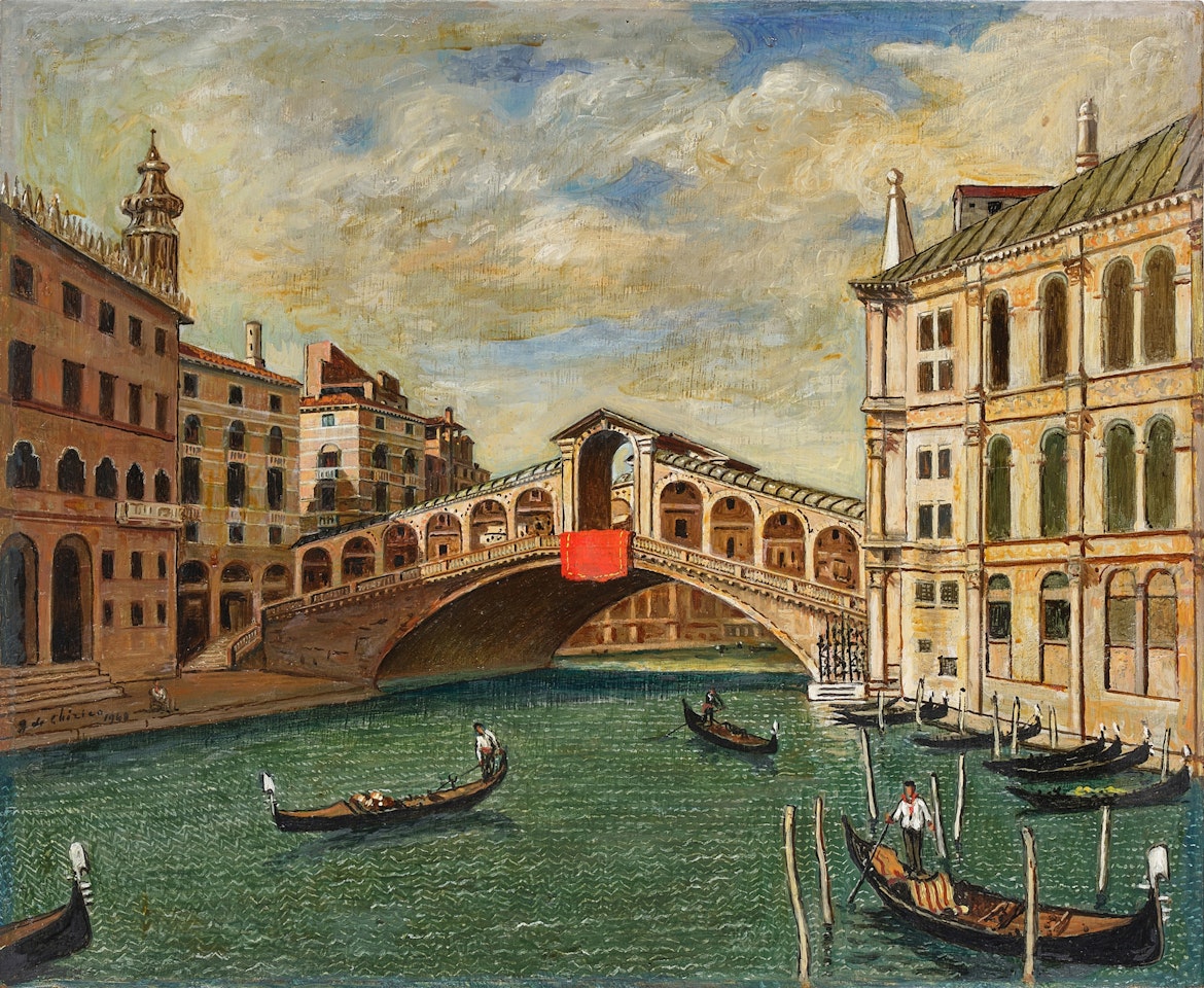 Venezia, Ponte di Rialto by Giorgio de Chirico