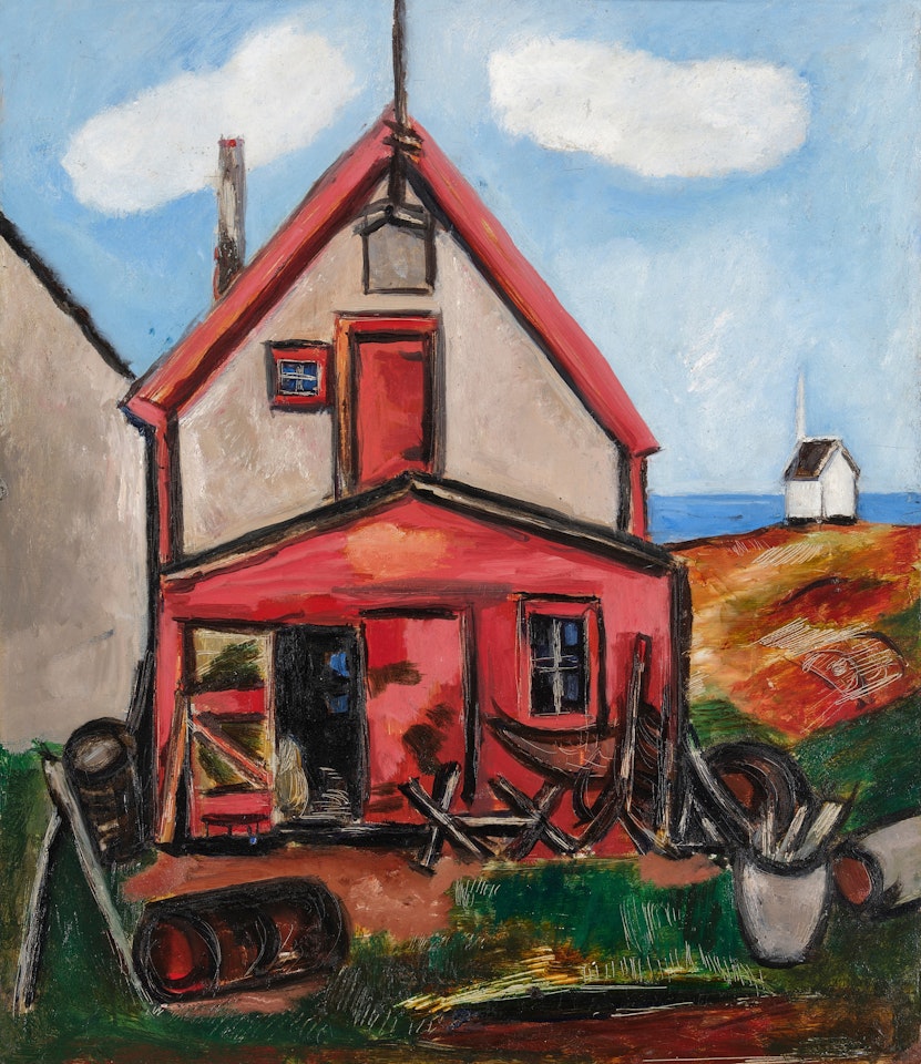 Pink House by Marsden Hartley
