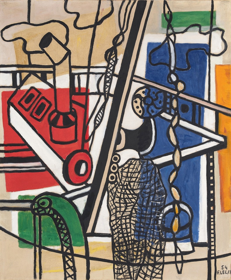 Le Bateau de pêche by Fernand Leger