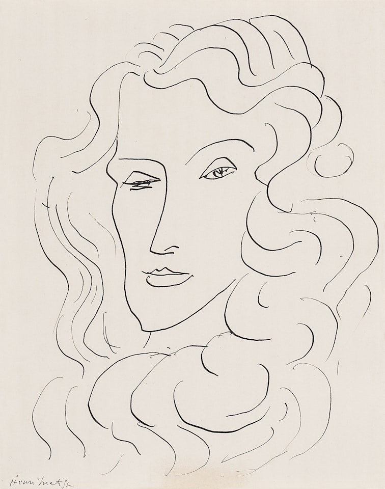 Portrait de femme, Nice by Henri Matisse