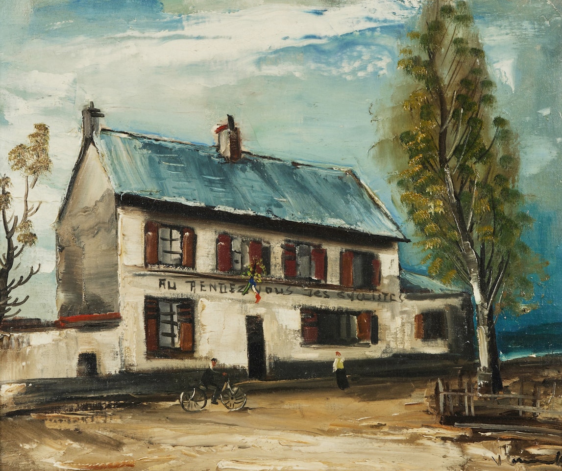Le Rendez-vous des Cyclistes by Maurice de Vlaminck
