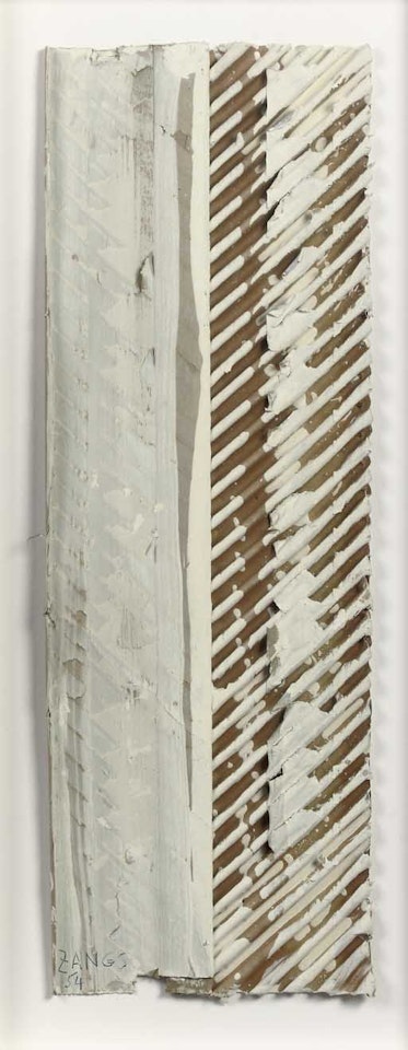 Fundstück - Papierverweissung by Herbert Zangs