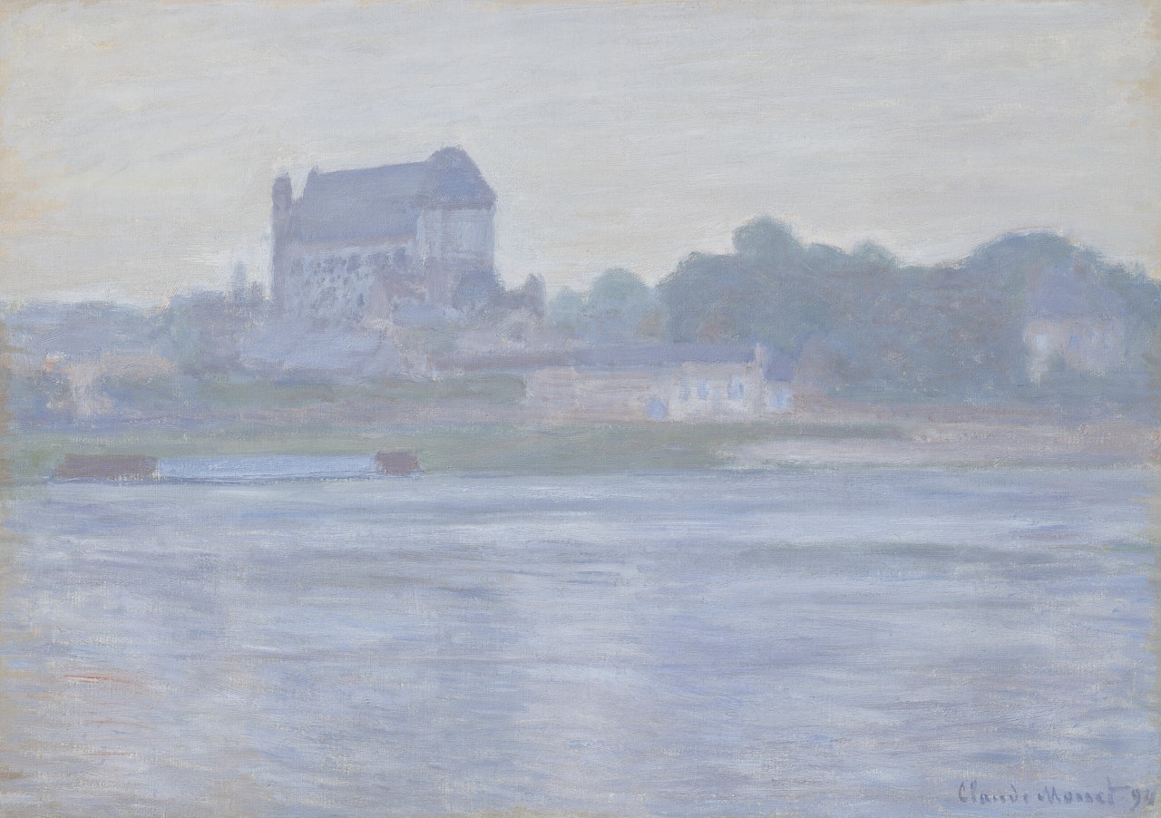  L"église de Vernon by Claude Monet