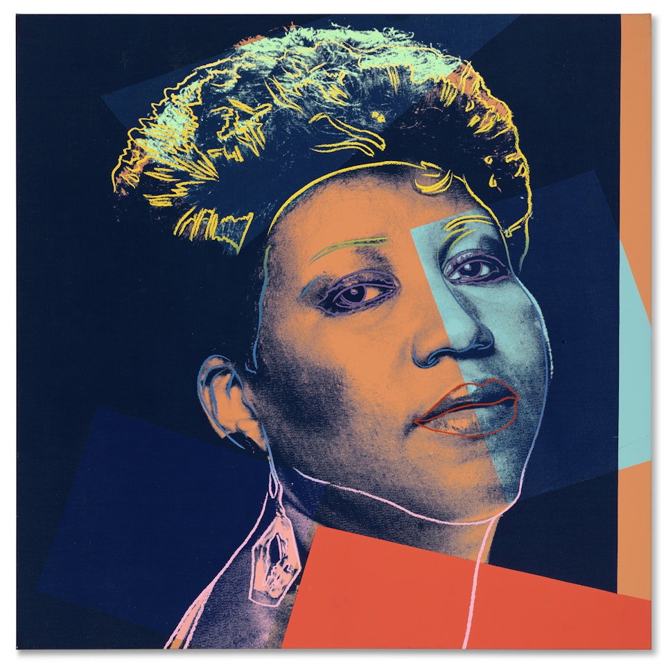 Aretha Franklin by Andy Warhol