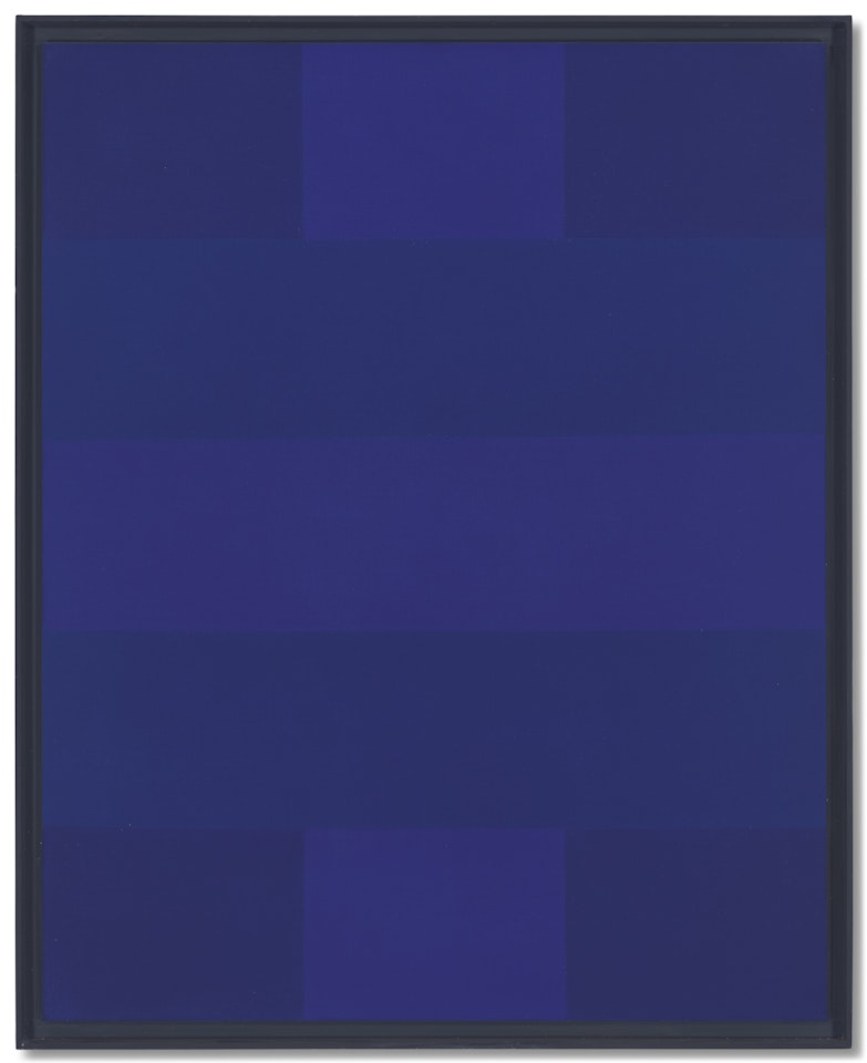Blue Painting by Ad Reinhardt