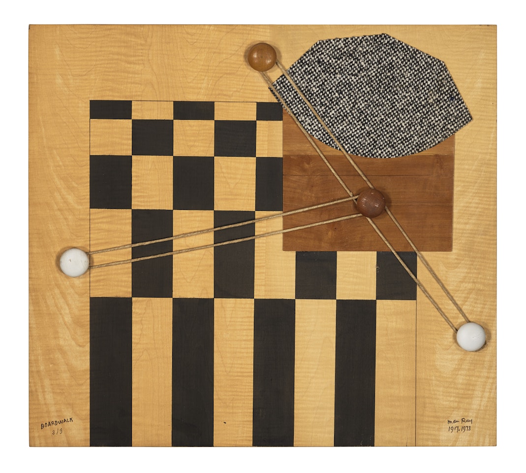 Boardwalk; Boardwalk by Man Ray