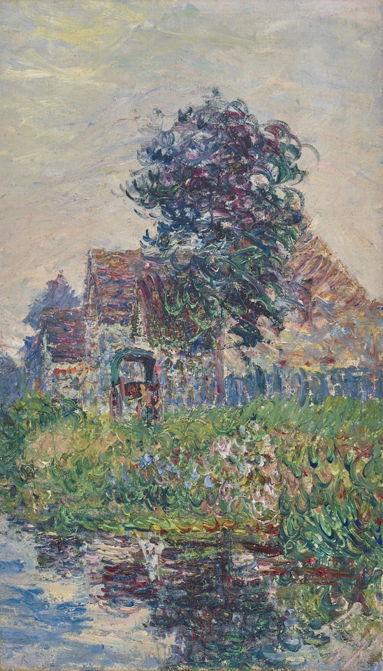 Bord de la rivière by Gustave Loiseau