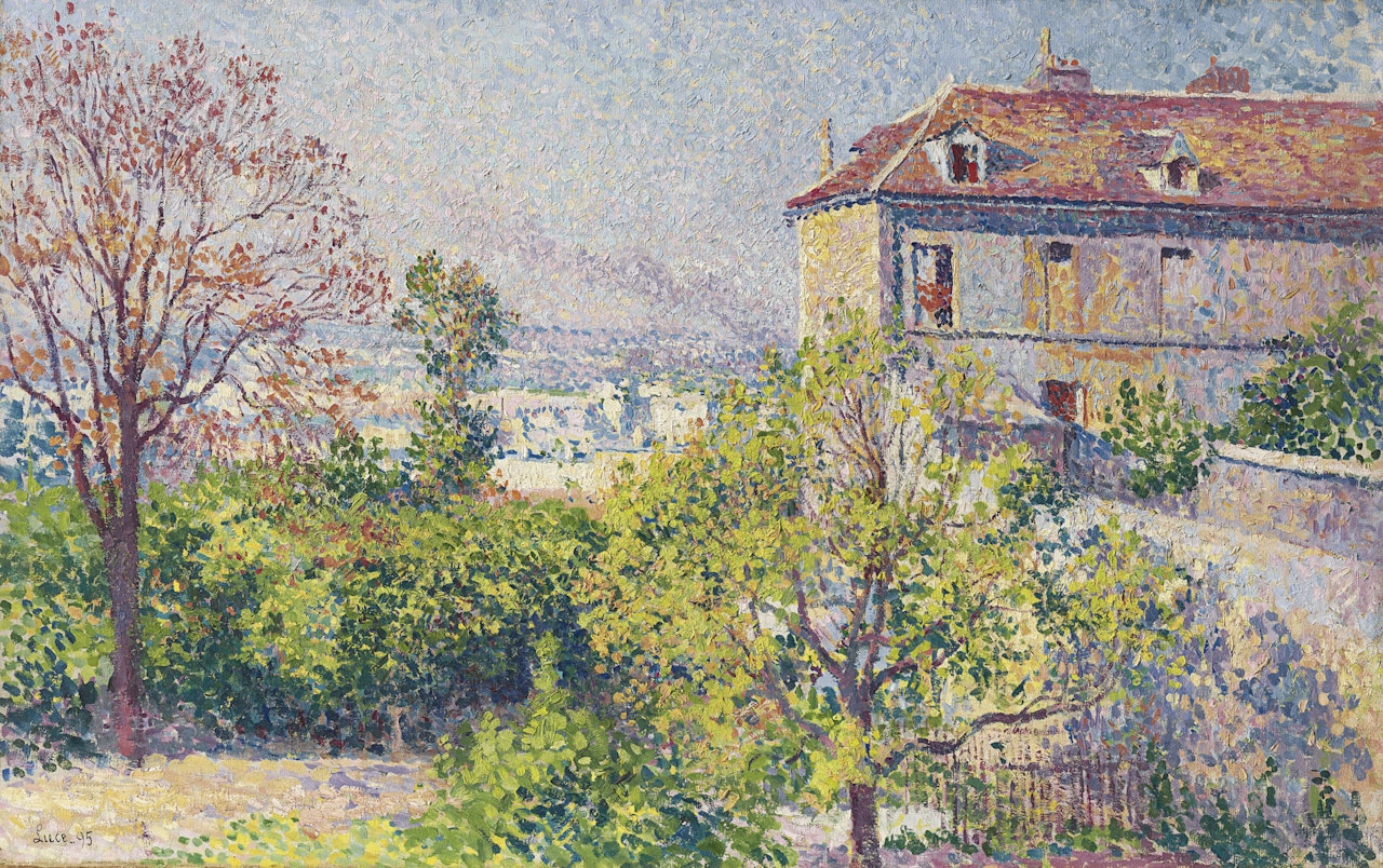 La maison de Suzanne Valadon by Maximilien Luce