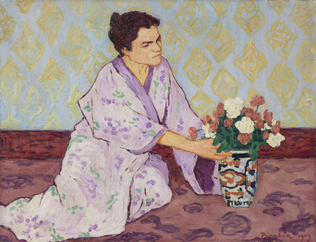 Le bouquet, Saint-Tropez by Francis Picabia