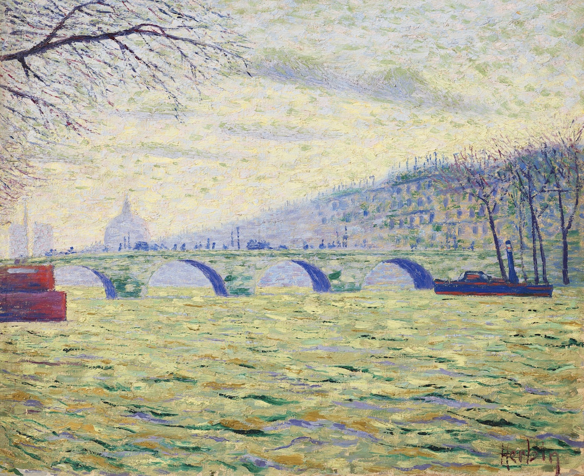 Le Pont Royal by Auguste Herbin