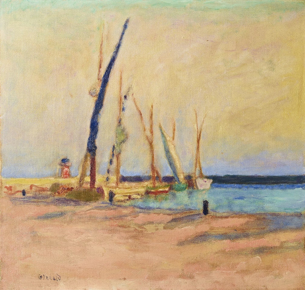 Marine, Cannes by Pierre Bonnard