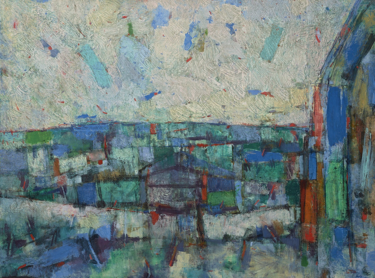 View of the Wall by Mordecai Ardon