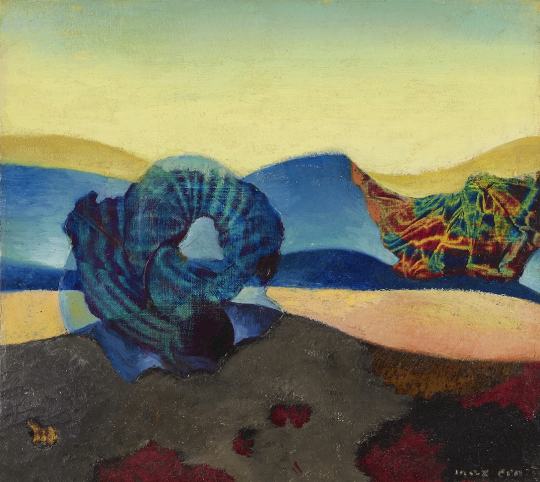 Landscape with Double Portrait by Max Ernst
