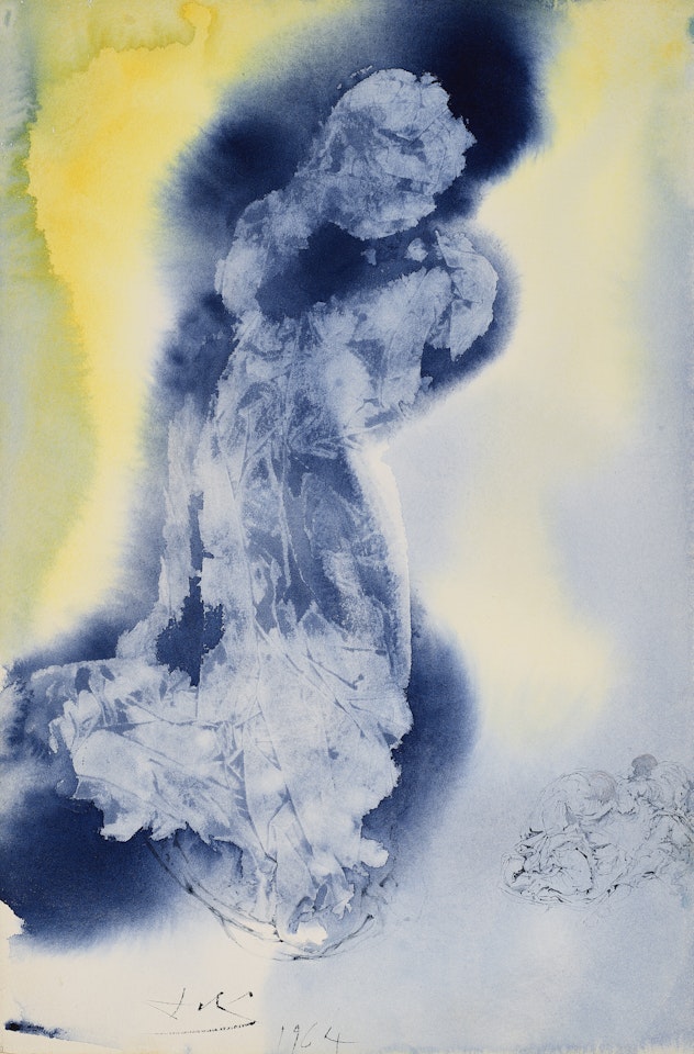Illustration pour La Saint Bible by Salvador Dali
