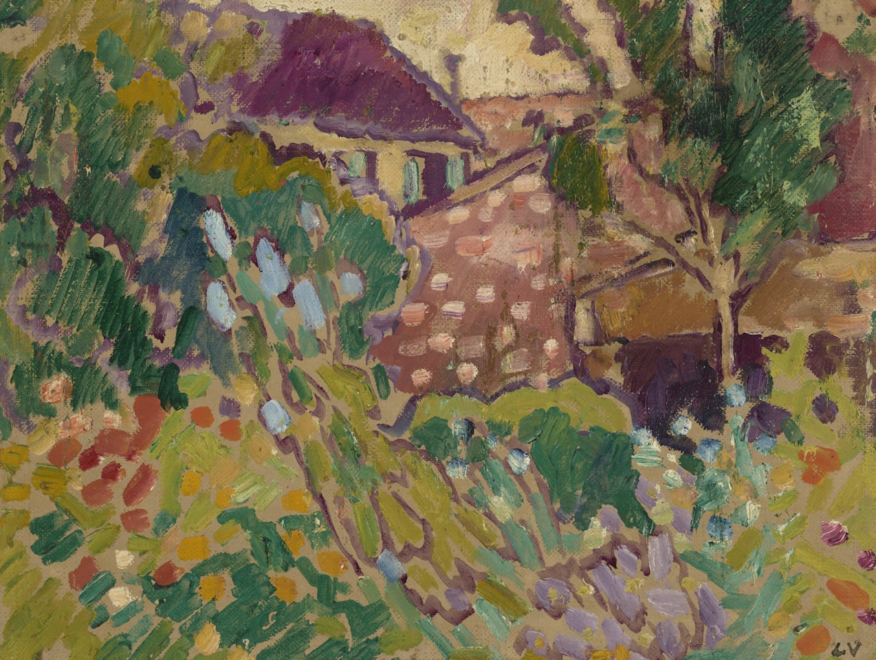Jardin de Choisel by Louis Valtat