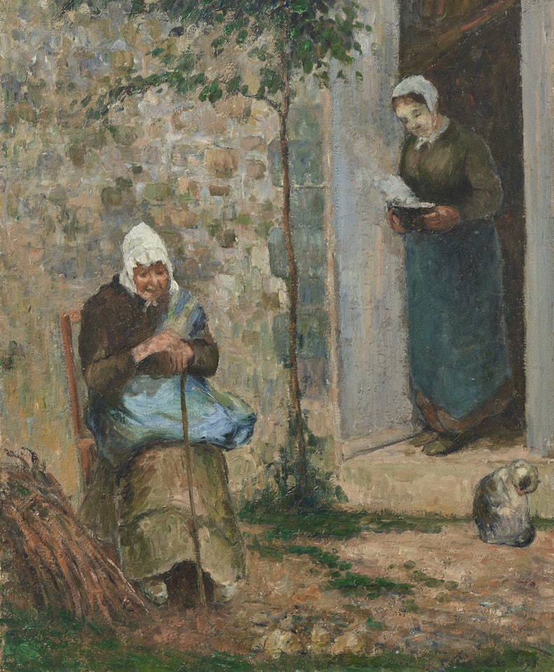 La Charité by Camille Pissarro