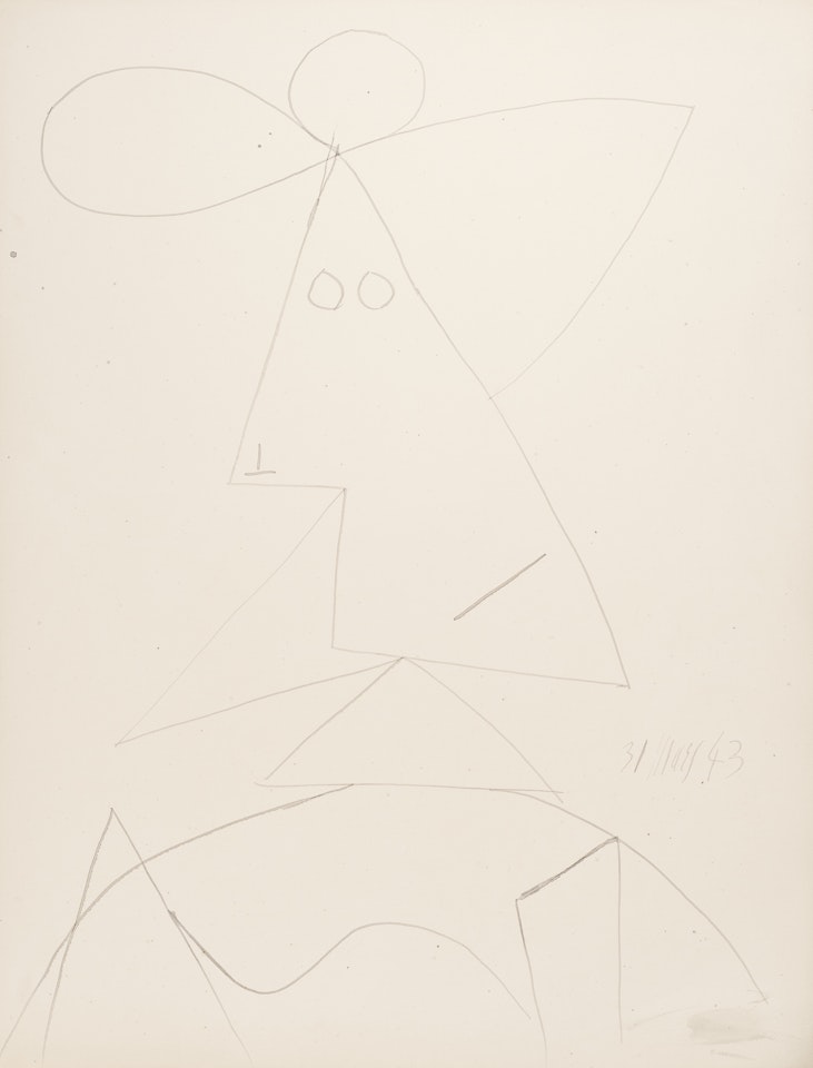 Tête de femme by Pablo Picasso