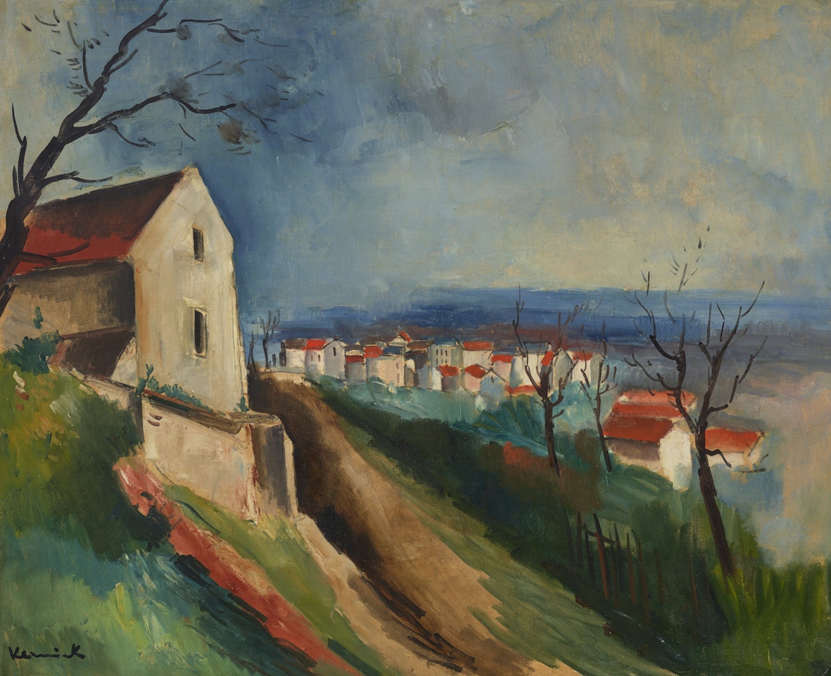 Paysage à Mériel by Maurice de Vlaminck
