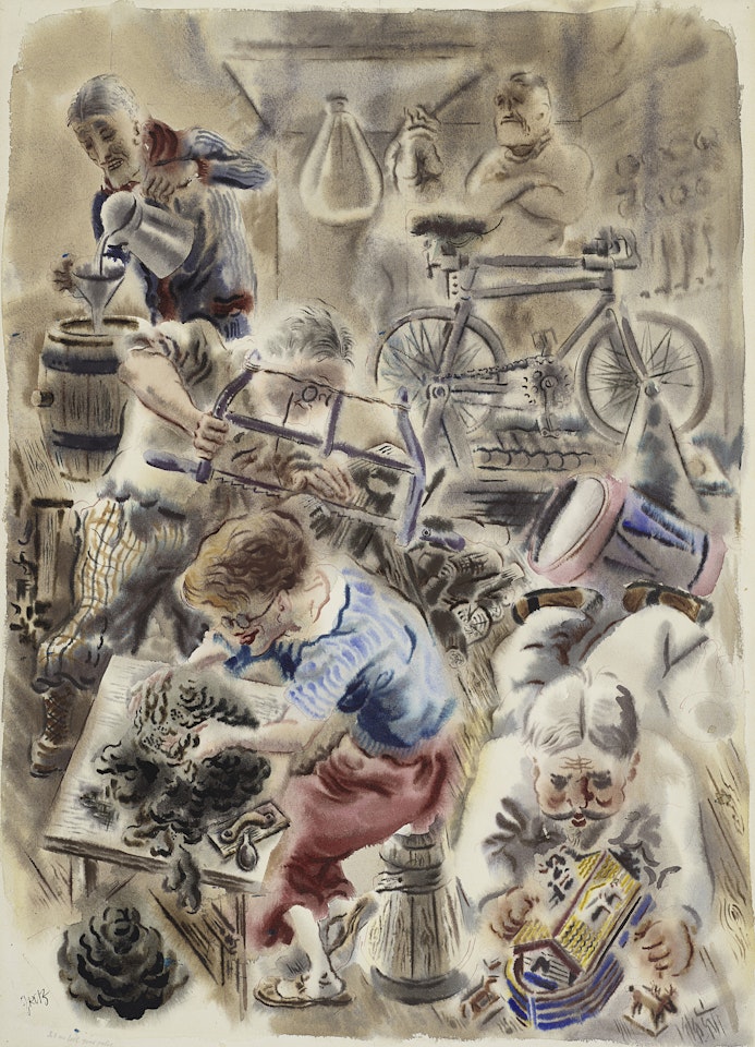 Let Me Feel Your Pulse by George Grosz