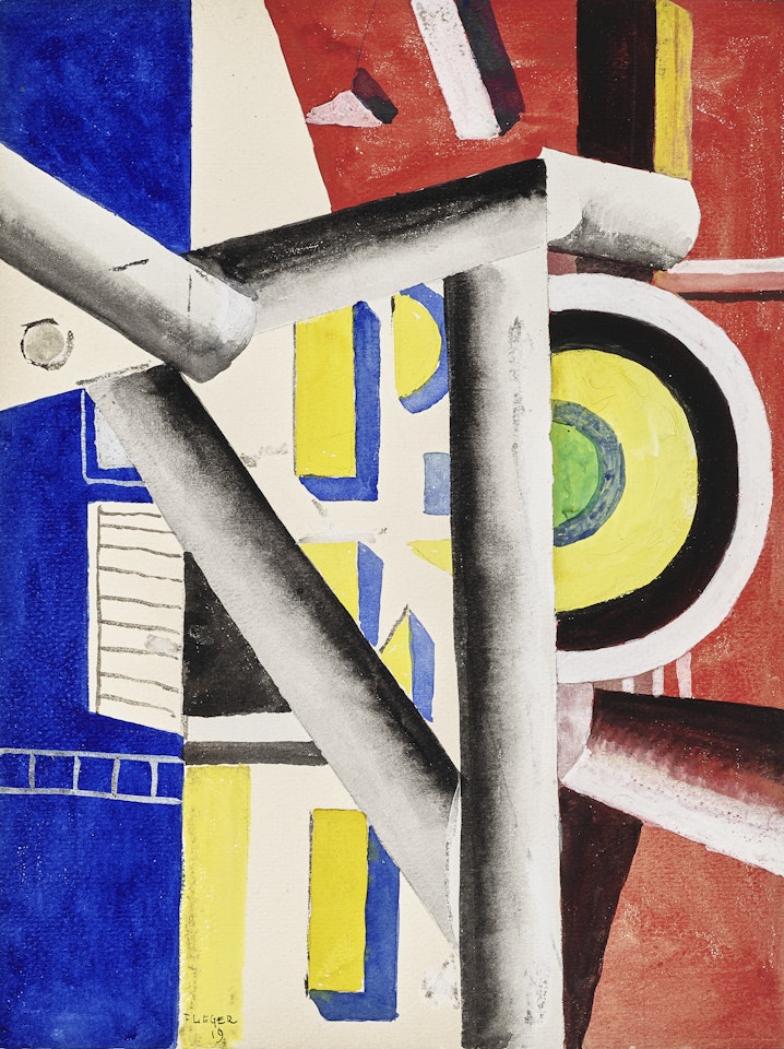 L"Echafaudage by Fernand Leger