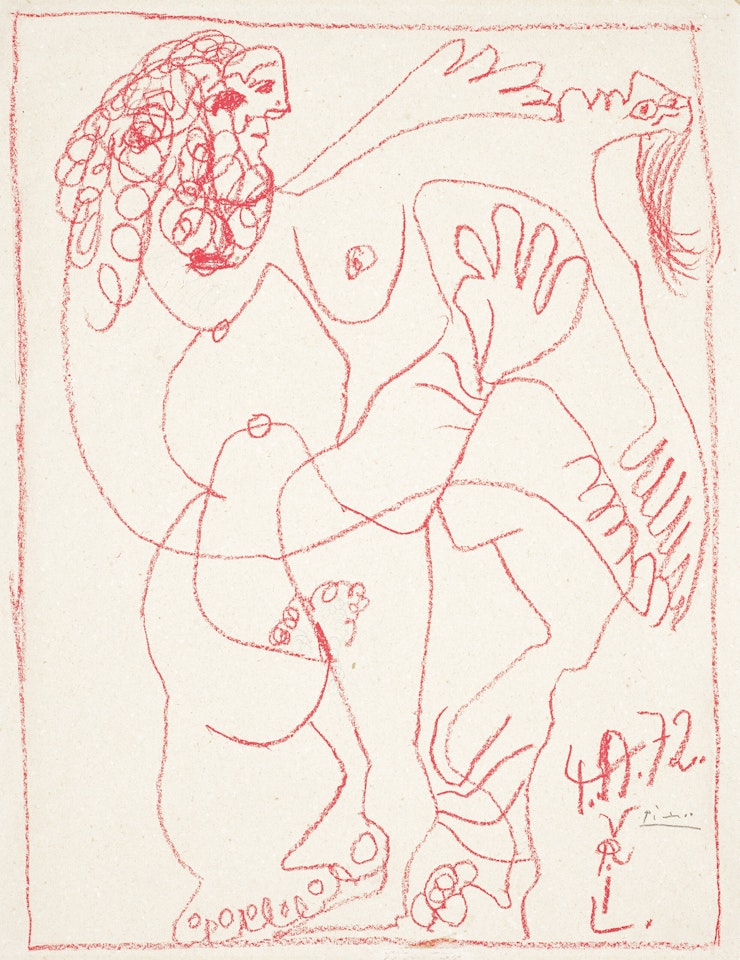 Etreinte by Pablo Picasso