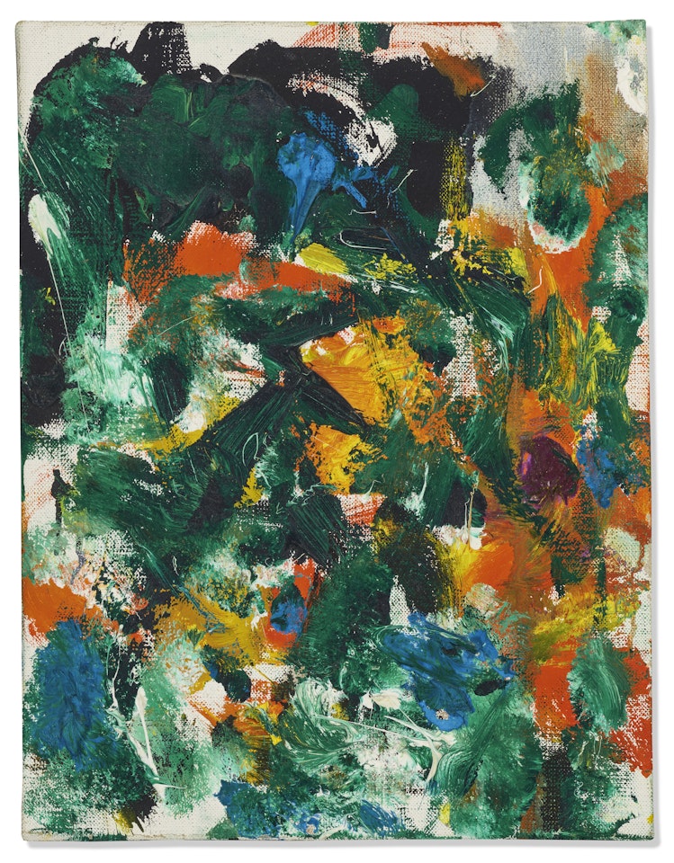 Composition by Joan Mitchell