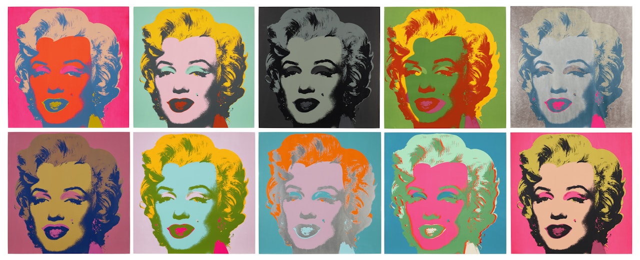 Marilyn Monroe (Marilyn) by Andy Warhol