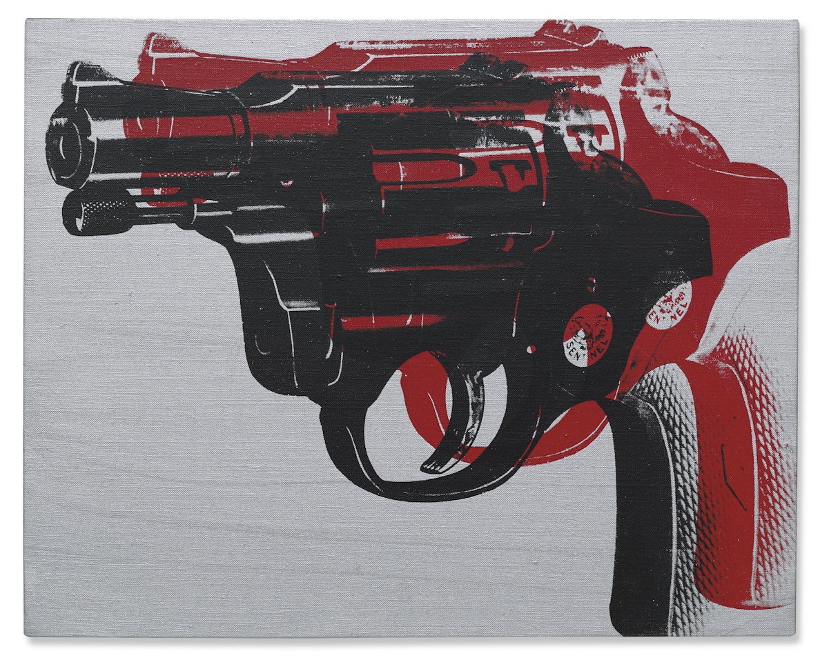 Gun by Andy Warhol