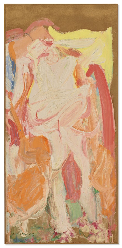 Woman in a Rowboat by Willem de Kooning