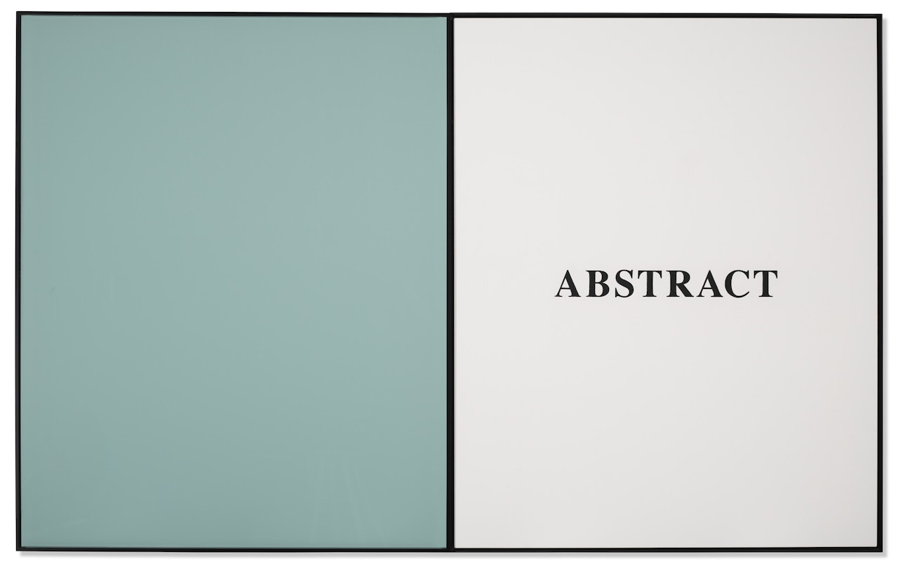Prima Facie (Fifth State): Abstract by John Baldessari