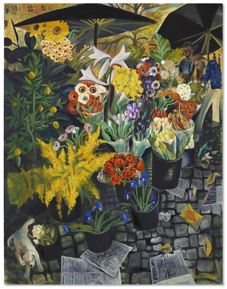  Flower Market by Louis Fratino