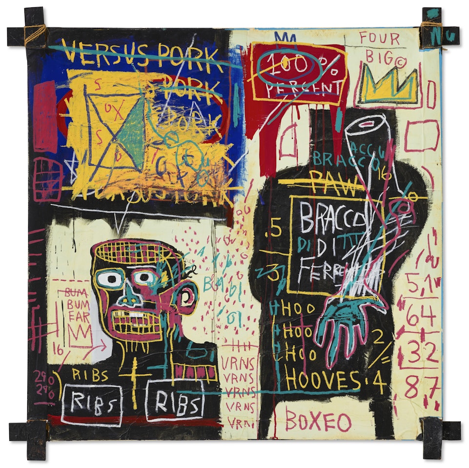 The Italian Version of Popeye has no Pork in his Diet by Jean-Michel Basquiat