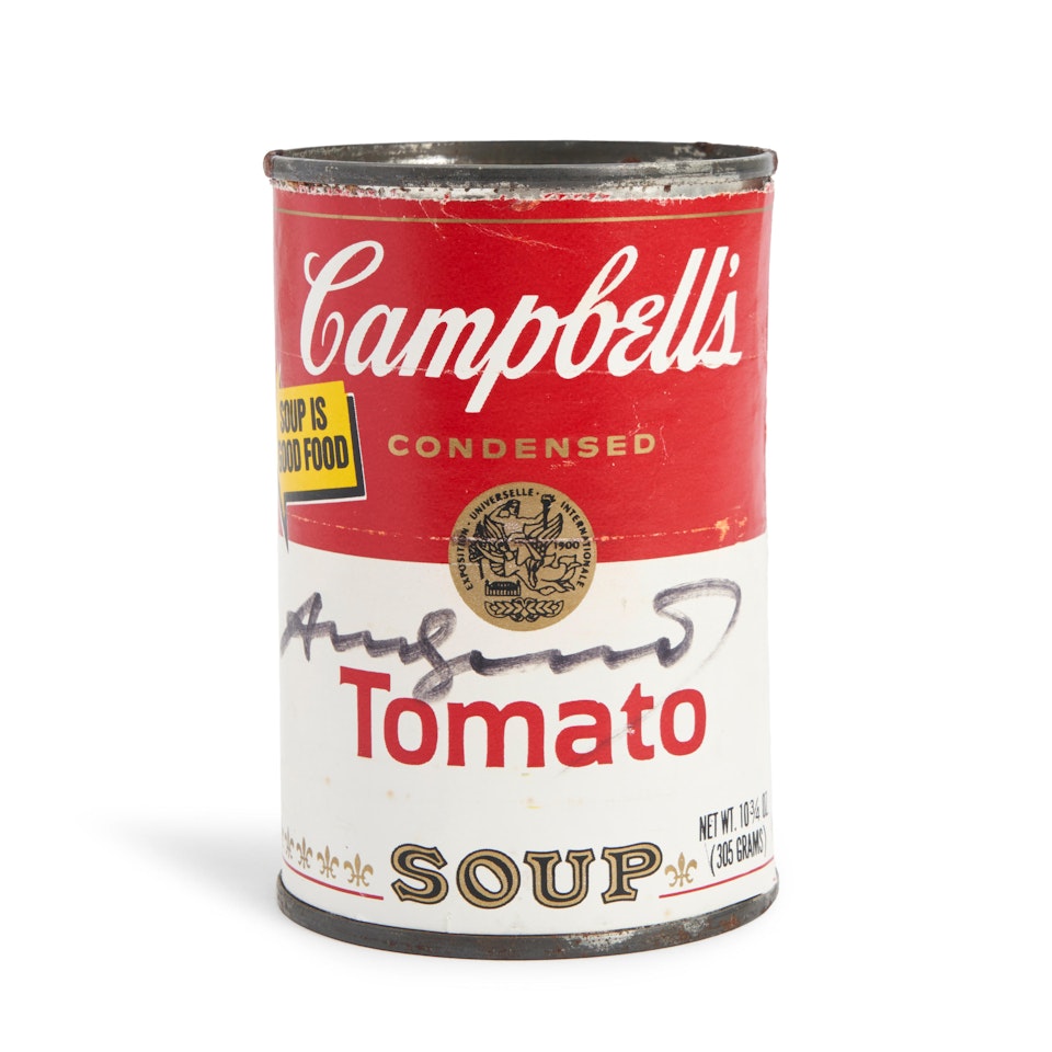 Campbell"s Tomato Soup Can by Andy Warhol