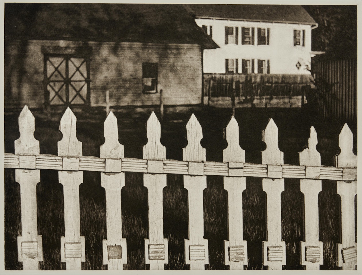 White Fence by Paul Strand