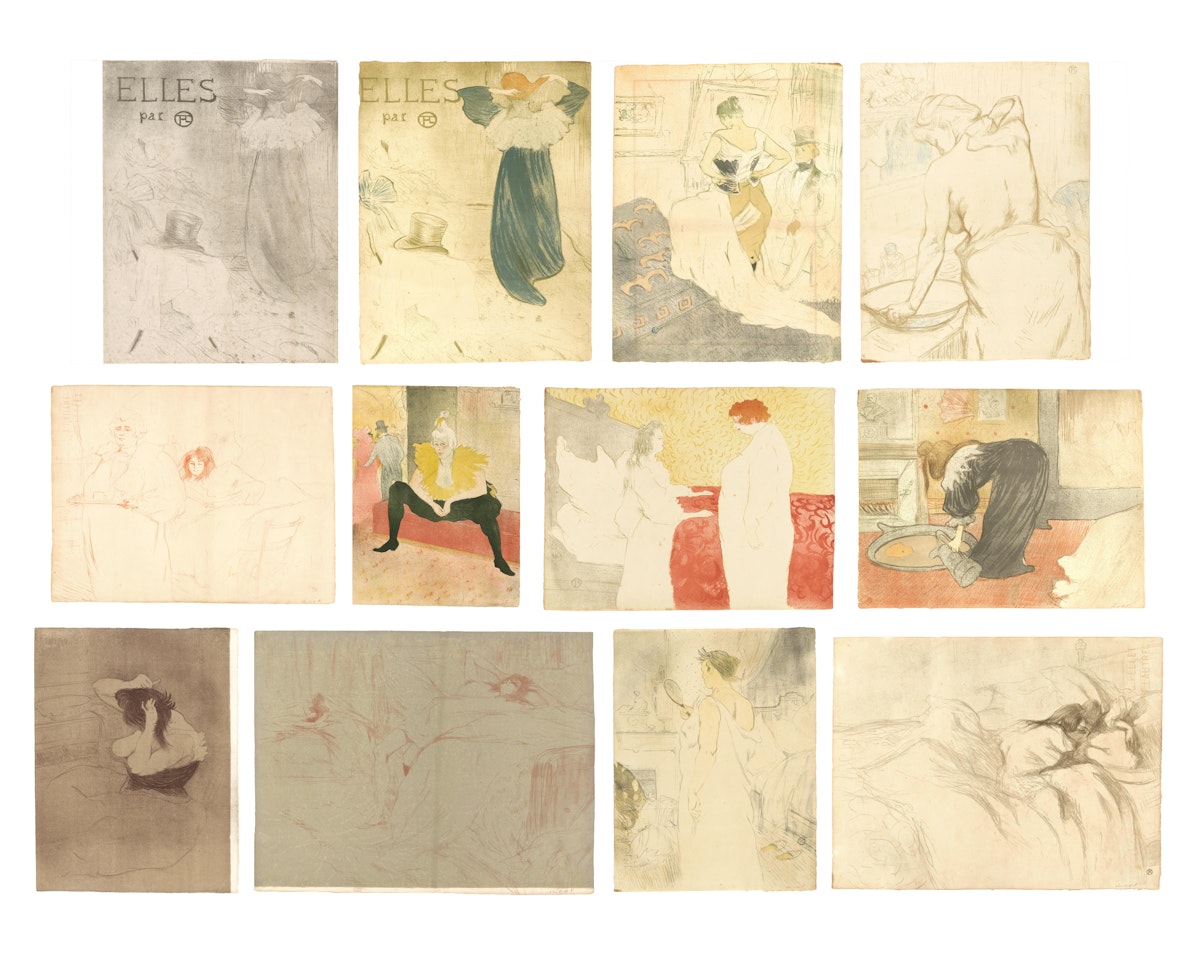 Elles by Henri de Toulouse-Lautrec
