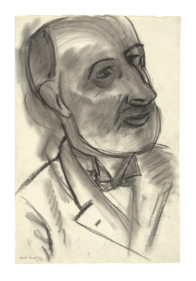 Portrait du peintre Pallady by Henri Matisse