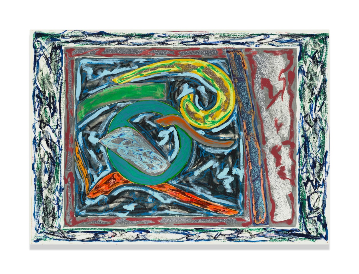 Untitled A (Exotic Bird Series) by Frank Stella