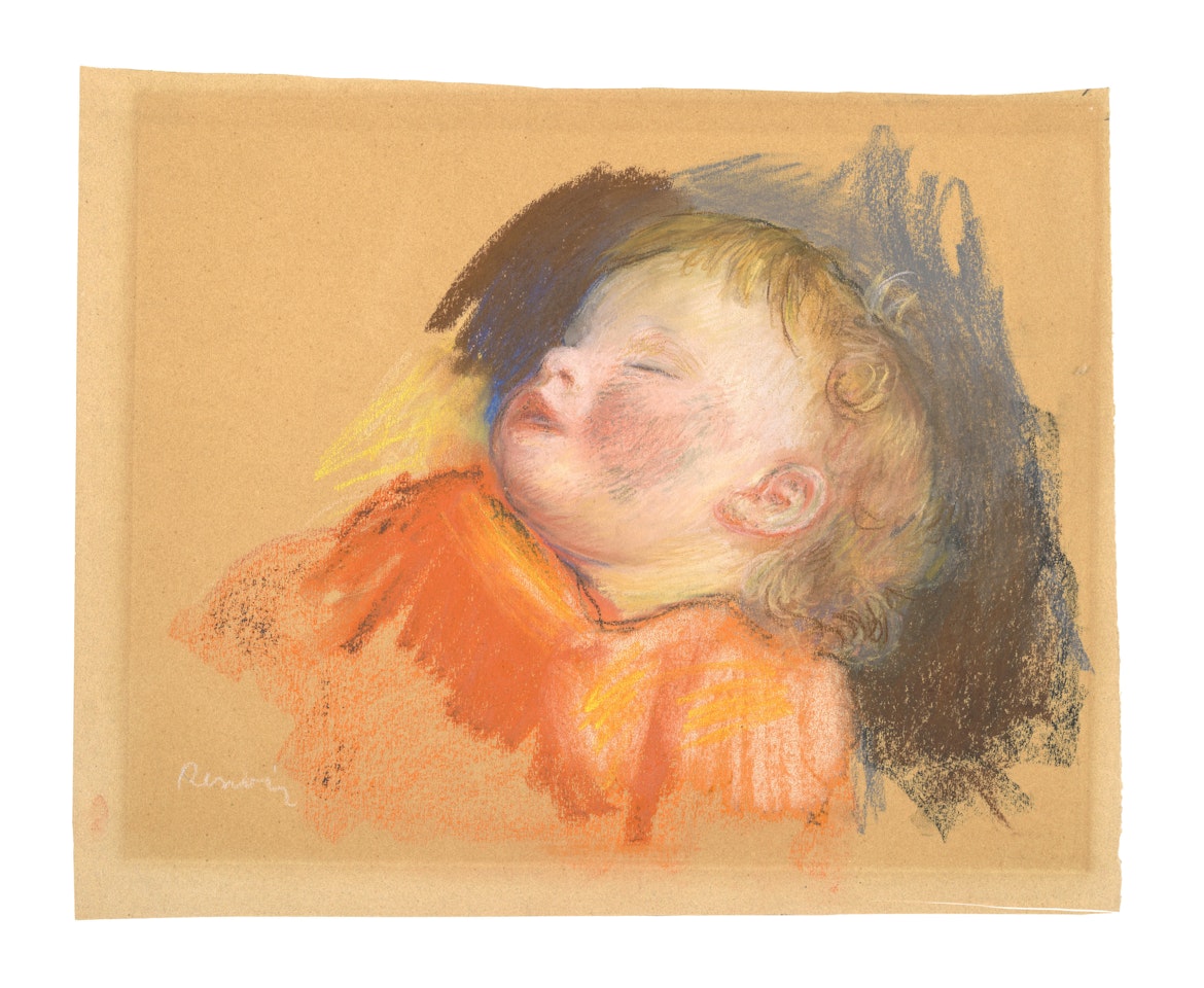 Enfant endormi by Pierre-Auguste Renoir