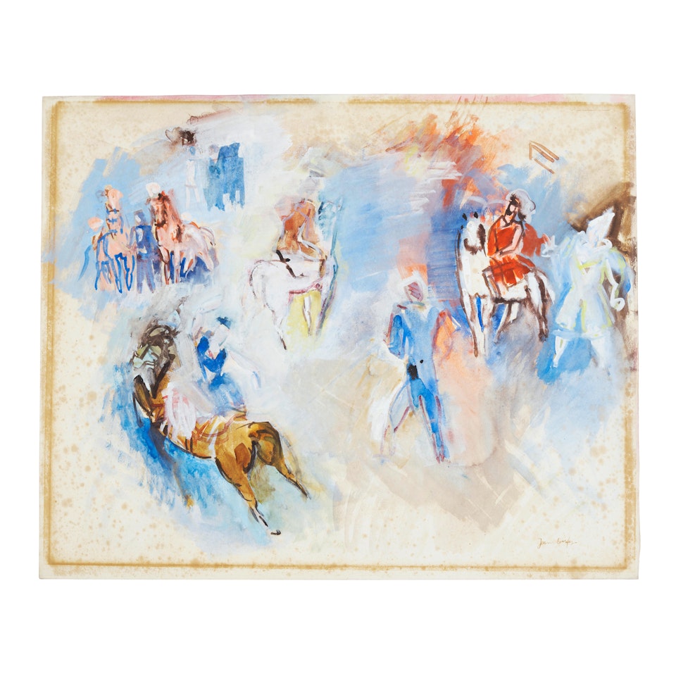 Fantaisie équestre by Jean Dufy