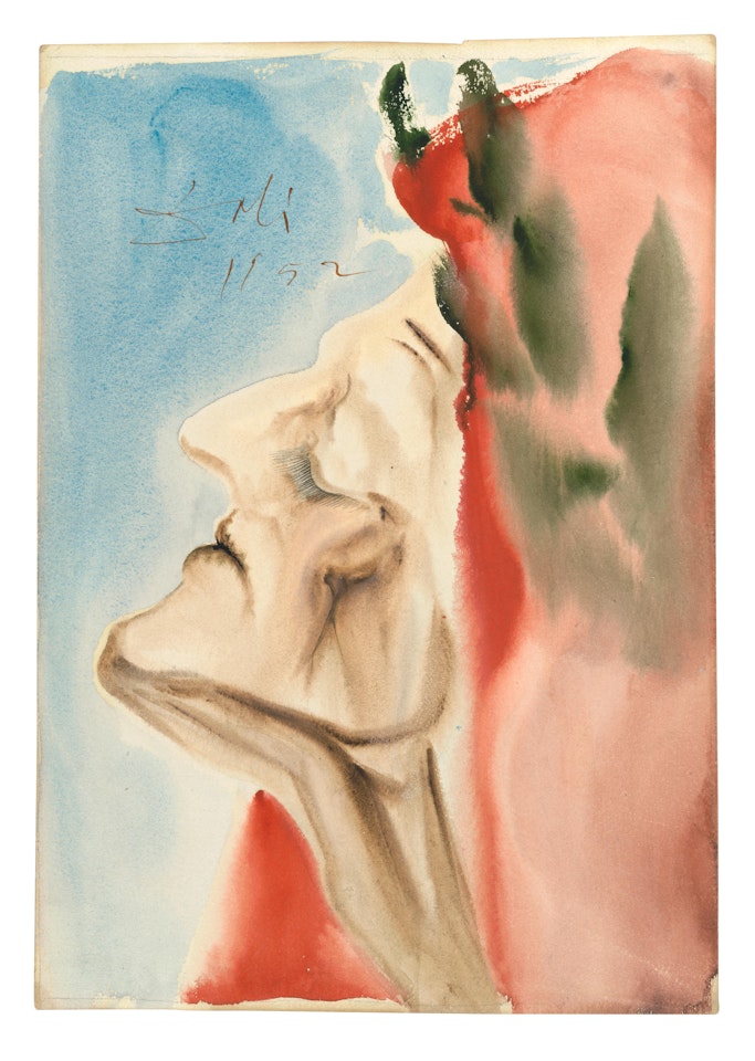 Le nouveau doute de Dante by Salvador Dali